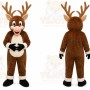 Brown Reindeer Mascot Costume