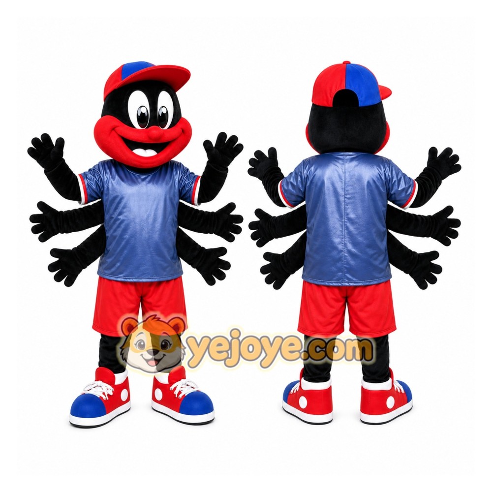 Red Bug Mascot Costume Red Bug Mascot Costume
