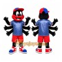 Red Bug Mascot Costume