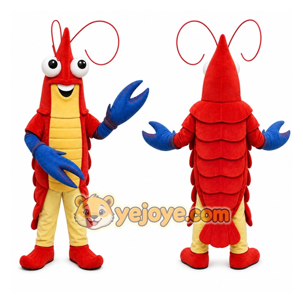 Red Lobster Mascot Costume Red Lobster Mascot Costume