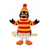 Striped Penguin Mascot Costume Striped Penguin Mascot Costume
