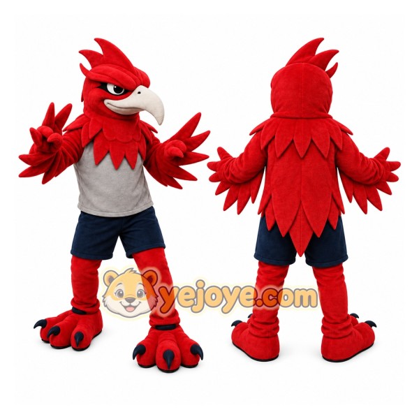 Red Cardinal Mascot Costume