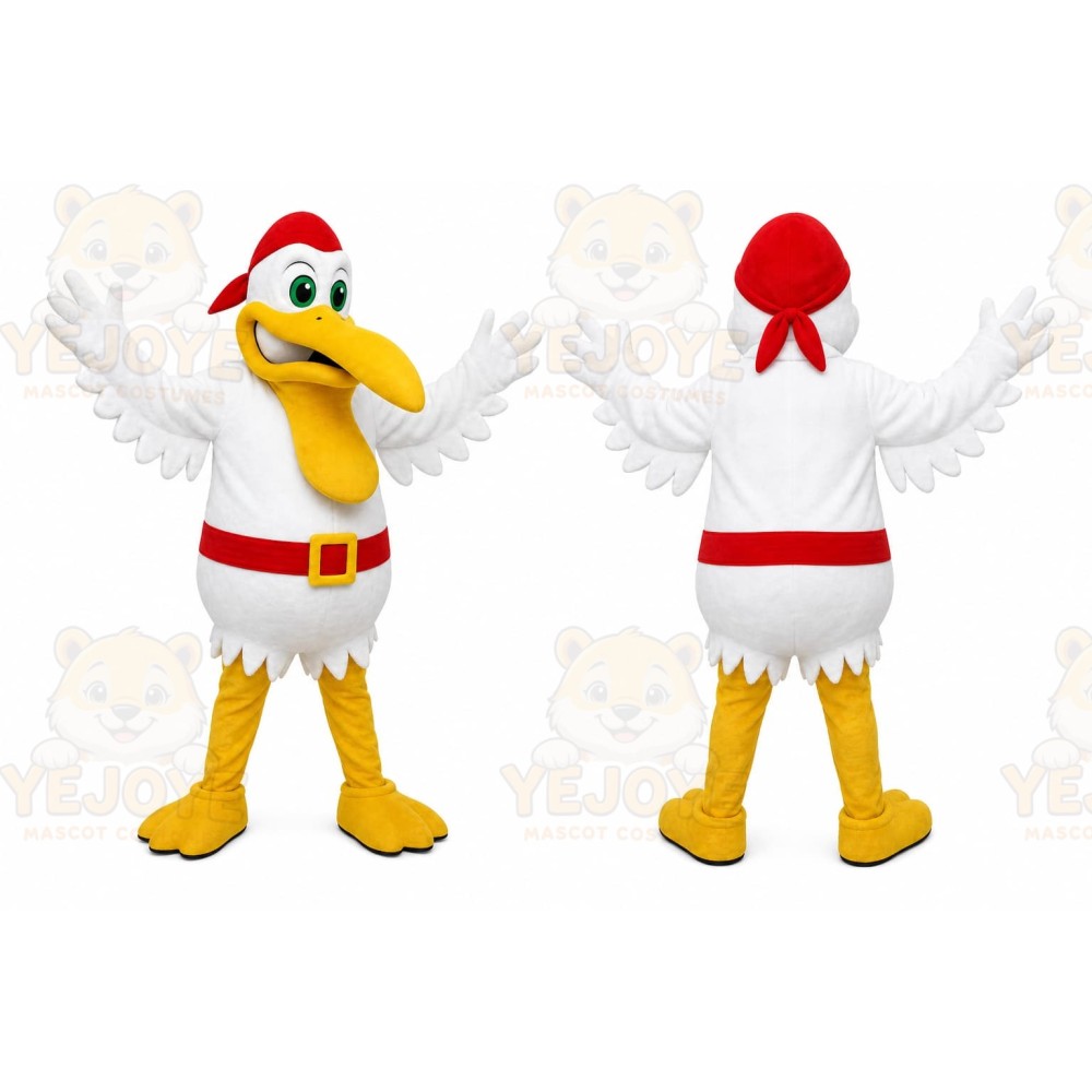 White Eagle Mascot Costume