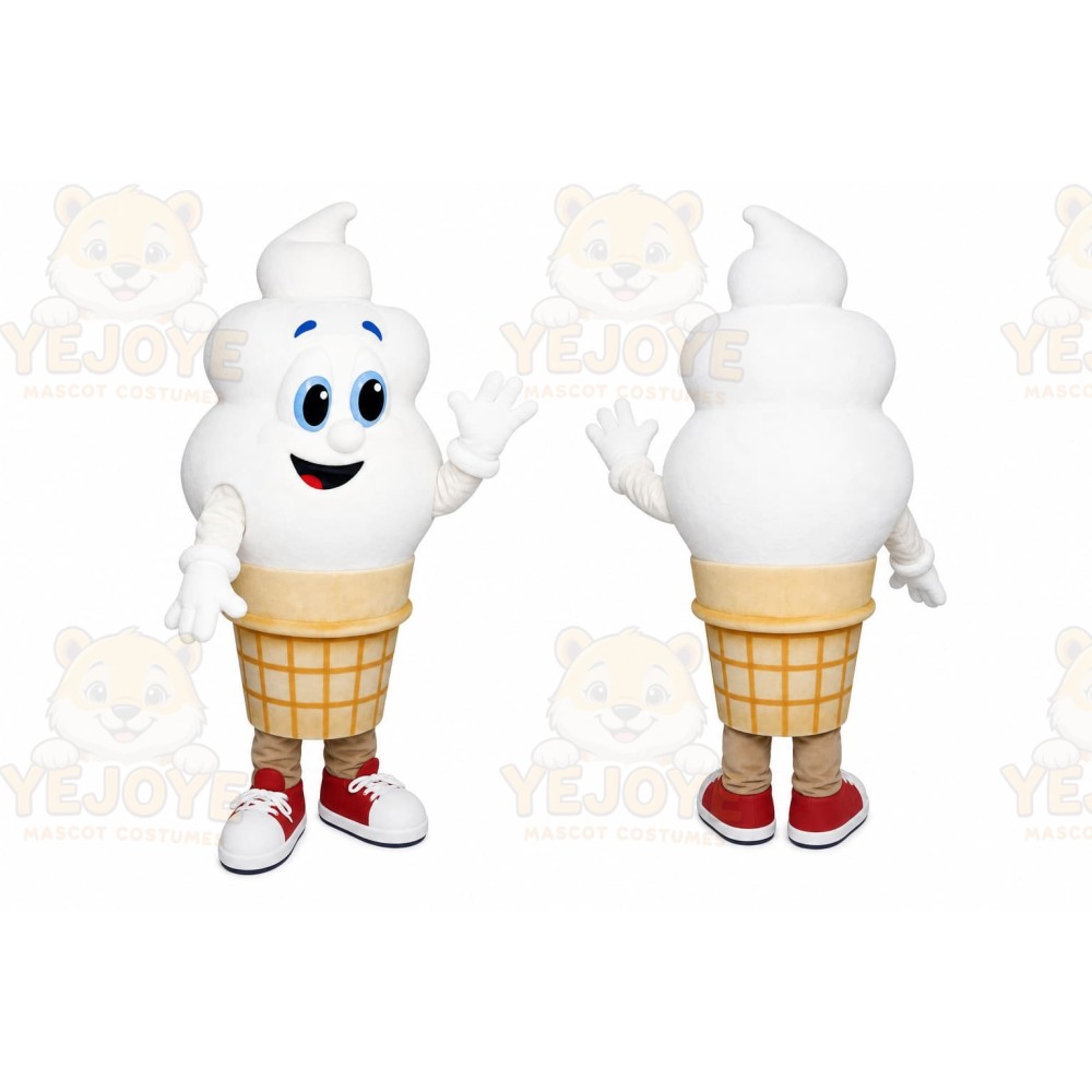 Ice Cream Cone Mascot Costume