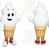 Ice Cream Cone Mascot Costume