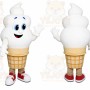 Ice Cream Cone Mascot Costume