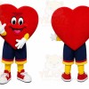 Red Heart Mascot Costume