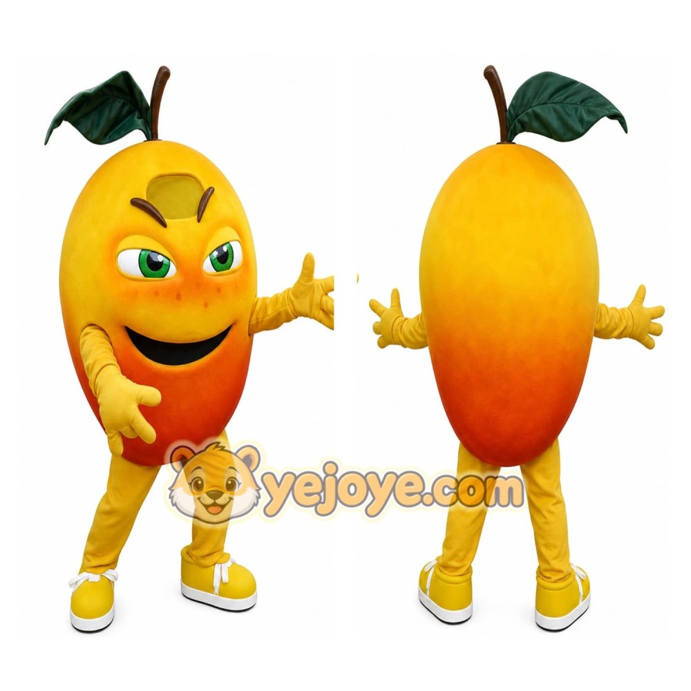 Orange Fruit Mascot Costume Orange Fruit Mascot Costume