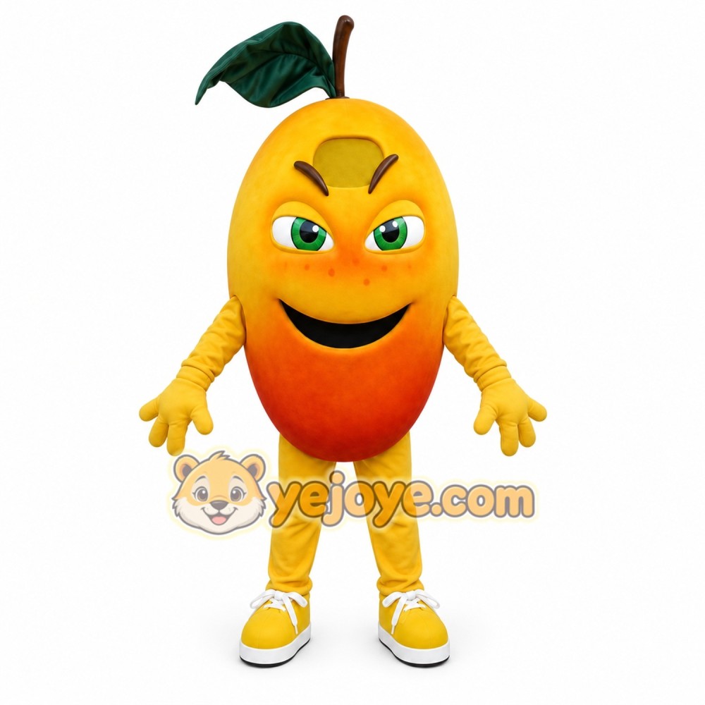 Orange Fruit Mascot Costume Orange Fruit Mascot Costume