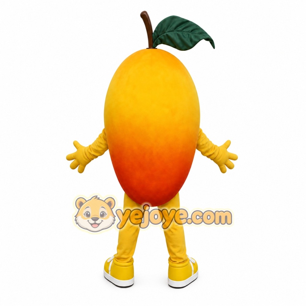 Orange Fruit Mascot Costume Orange Fruit Mascot Costume