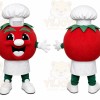 Chef Tomato Mascot Costume