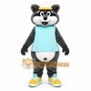 Gray Raccoon Shirt Mascot Costume Gray Raccoon Shirt Mascot Costume