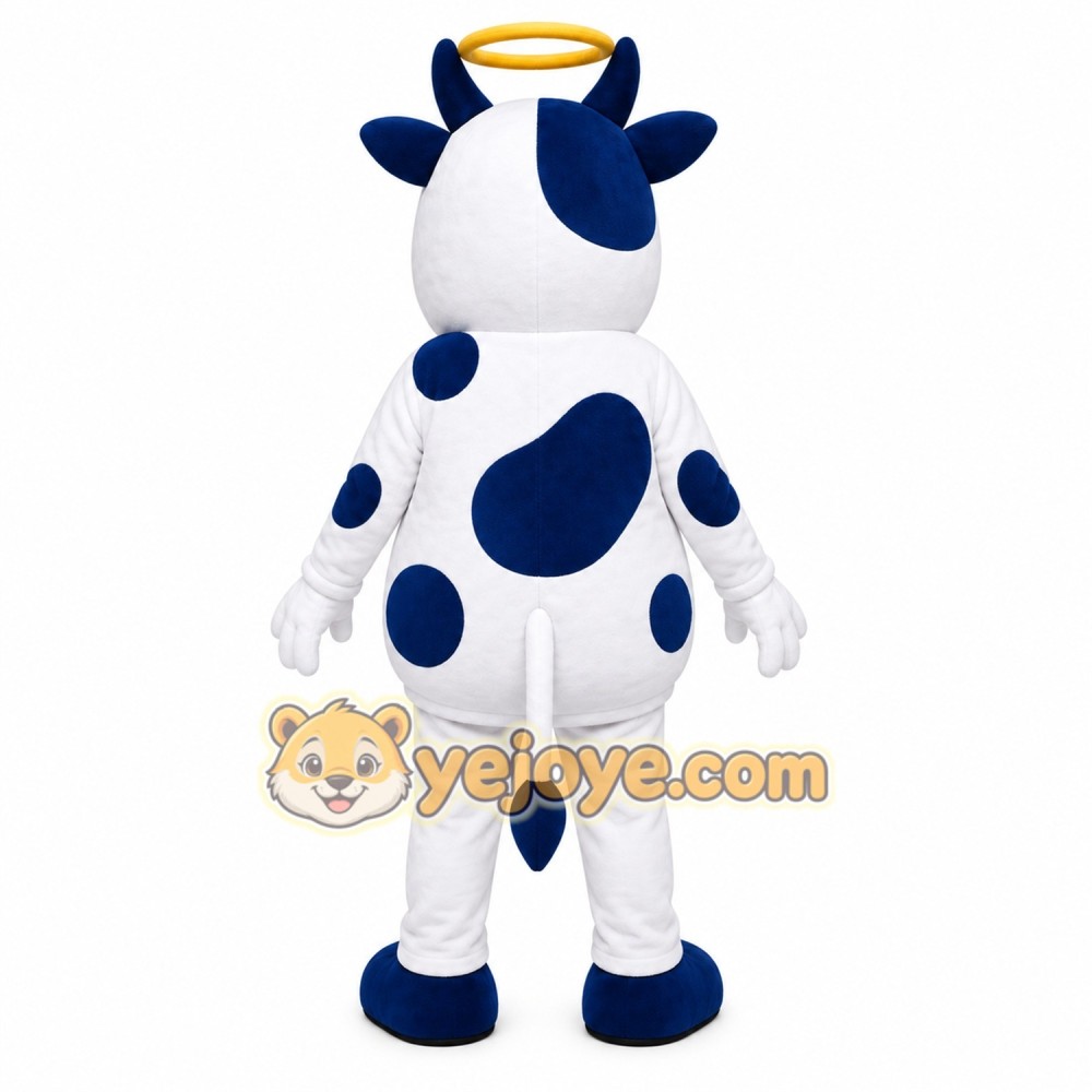 Spotted Cow Mascot Costume Spotted Cow Mascot Costume