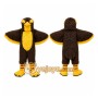 Brown Hawk Mascot Costume