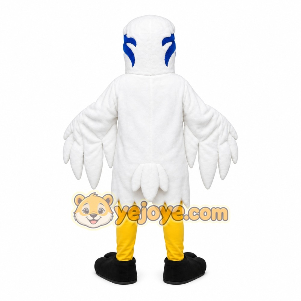 White Eagle Mascot Costume White Eagle Mascot Costume