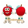 Red Apple Mascot Costume Red Apple Mascot Costume