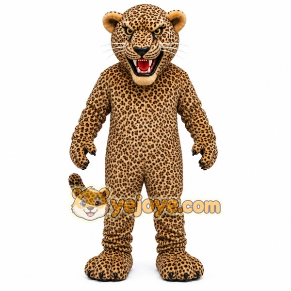 Spotted Leopard Mascot Costume