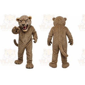 Spotted Leopard Mascot Costume