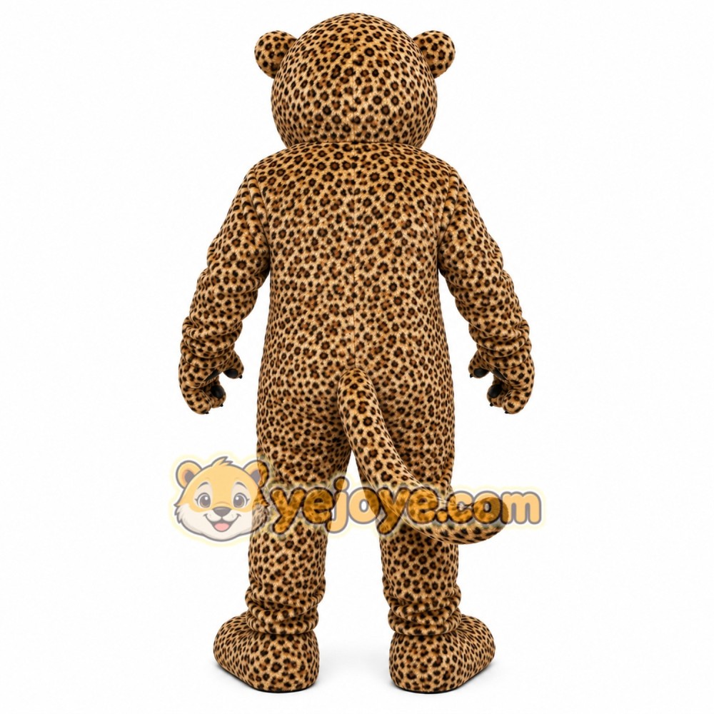 Spotted Leopard Mascot Costume Spotted Leopard Mascot Costume