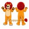 Orange Lion Mascot Costume Orange Lion Mascot Costume