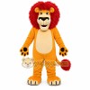 Orange Lion Mascot Costume Orange Lion Mascot Costume