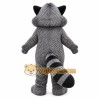 Gray Raccoon Mascot Costume Gray Raccoon Mascot Costume