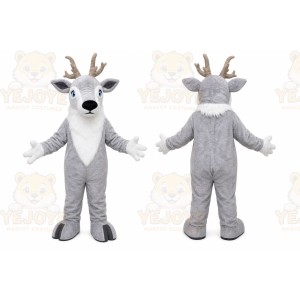 White Deer Mascot Costume