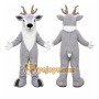 White Deer Mascot Costume