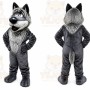 Grey Wolf Mascot Costume