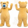 Tan Bear Mascot Costume