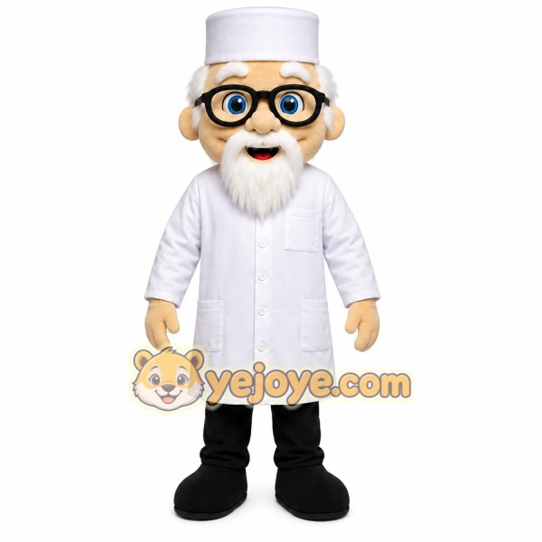 Scientist Character Mascot Costume