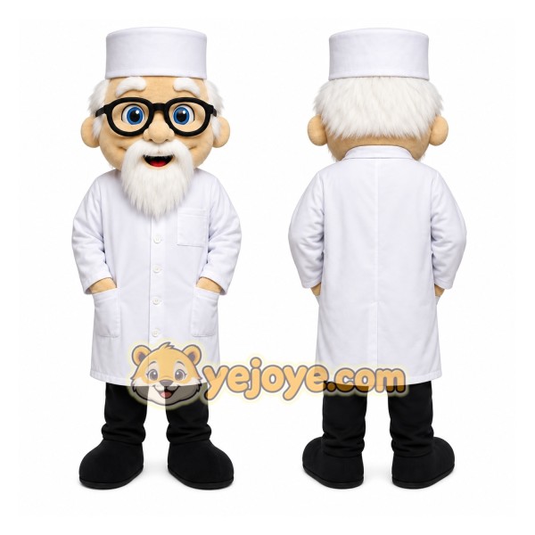 Scientist Character Mascot Costume