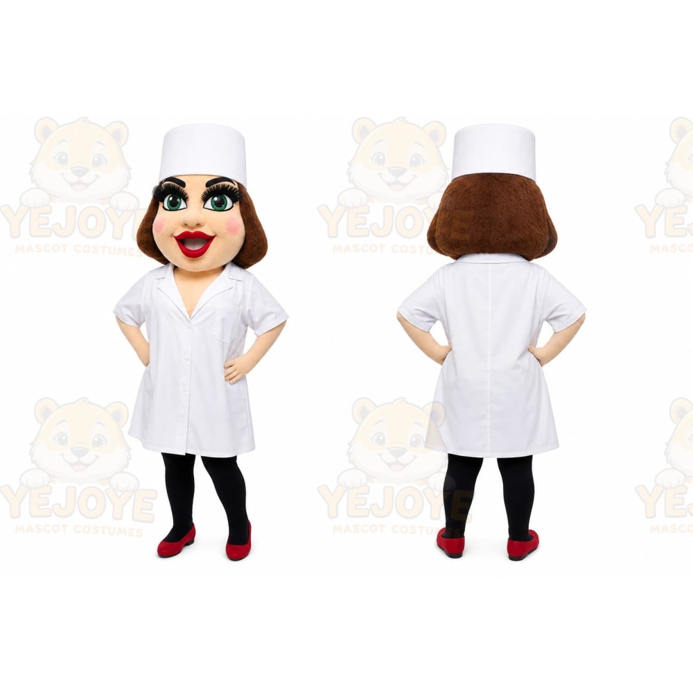 Nurse Woman Mascot Costume