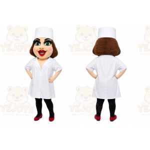 Nurse Woman Mascot Costume