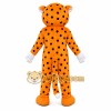Orange Cheetah Mascot Costume Orange Cheetah Mascot Costume