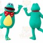 Green Frog Mascot Costume
