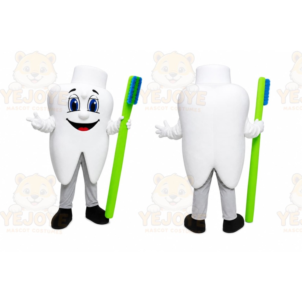 Happy Tooth Mascot Costume
