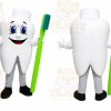 Happy Tooth Mascot Costume