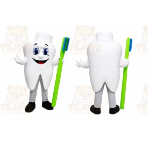 Happy Tooth Mascot Costume