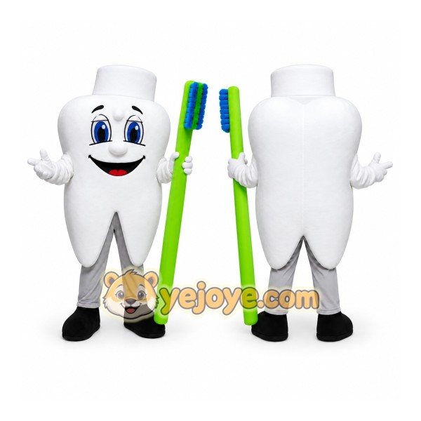 Happy Tooth Mascot Costume