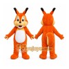 Orange Squirrel Mascot Costume Orange Squirrel Mascot Costume