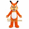 Orange Squirrel Mascot Costume Orange Squirrel Mascot Costume