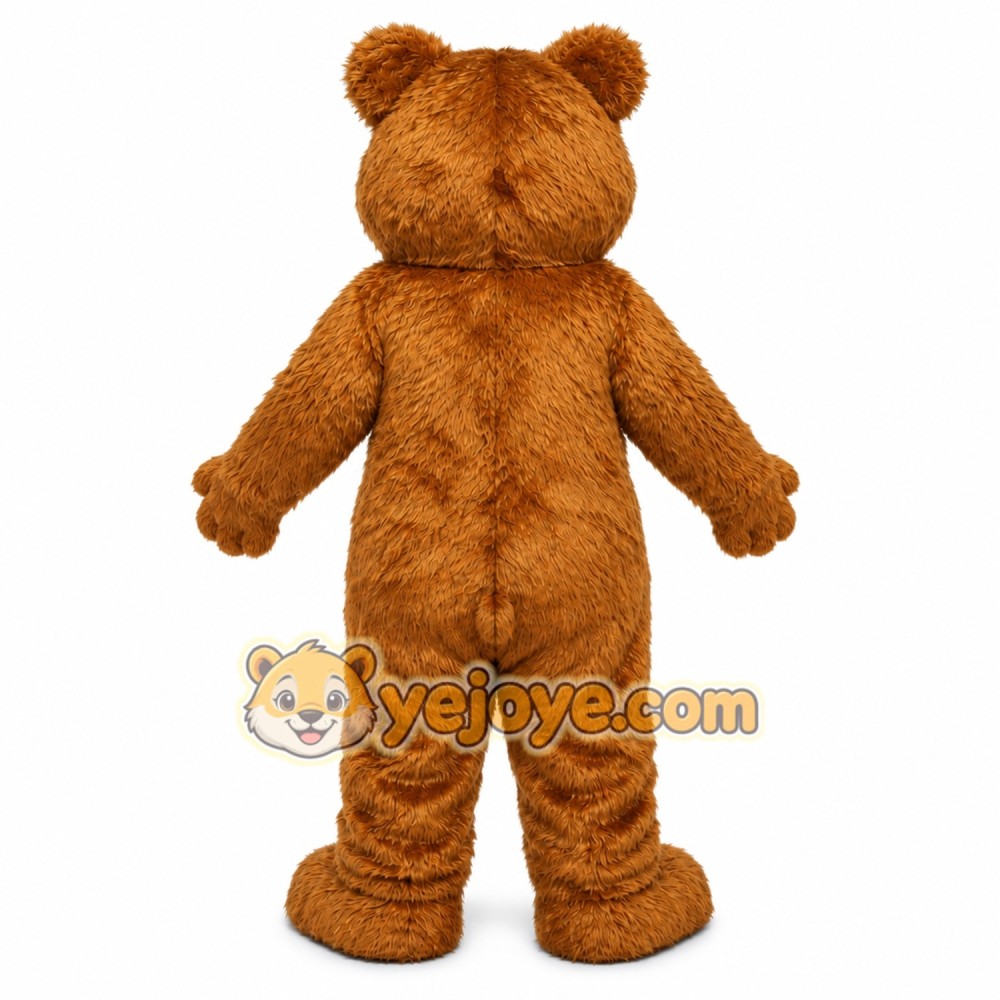 Tan Bear Mascot Costume Tan Bear Mascot Costume