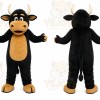 Black Bull Mascot Costume