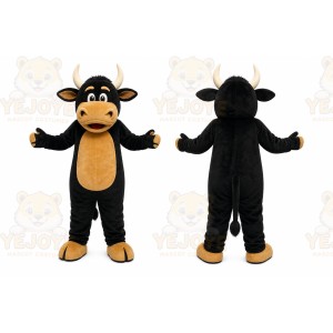 Black Bull Mascot Costume