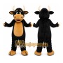 Black Bull Mascot Costume