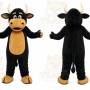 Black Bull Mascot Costume