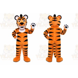 Orange Tiger Mascot Costume