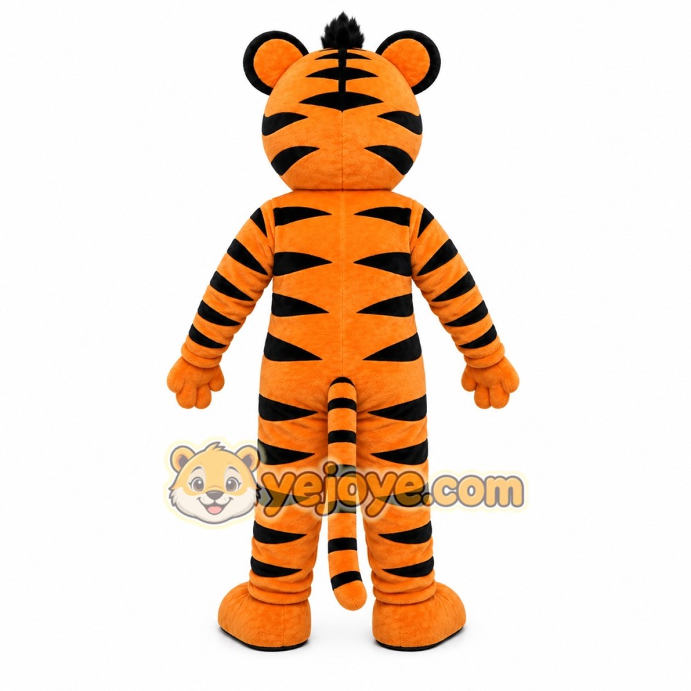 Orange Tiger Mascot Costume Orange Tiger Mascot Costume