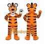 Orange Tiger Mascot Costume